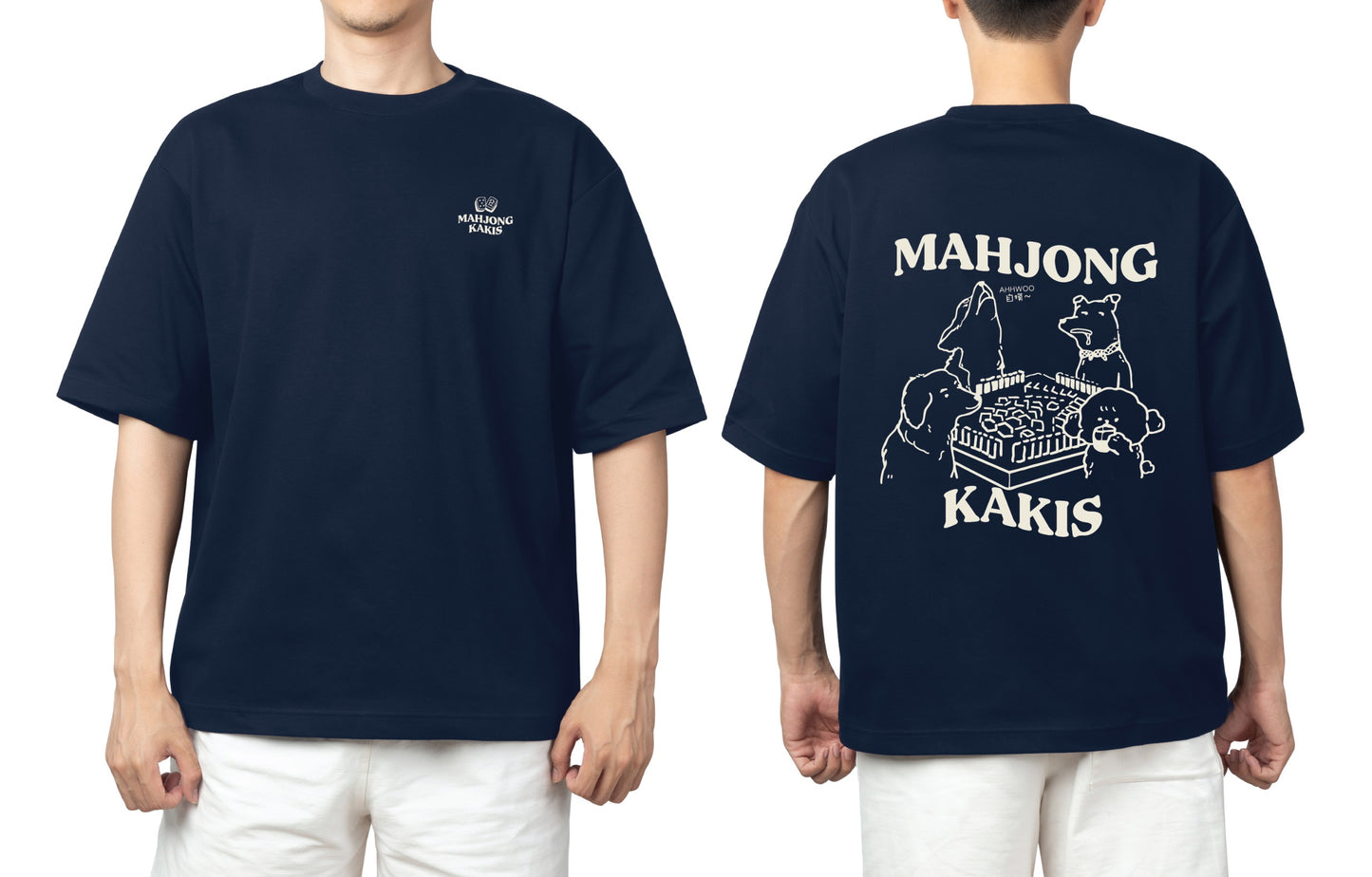 THE OG Mahjong Kakis V2 (Golden, Husky, Bichon and of course, our proud Singapore Special)