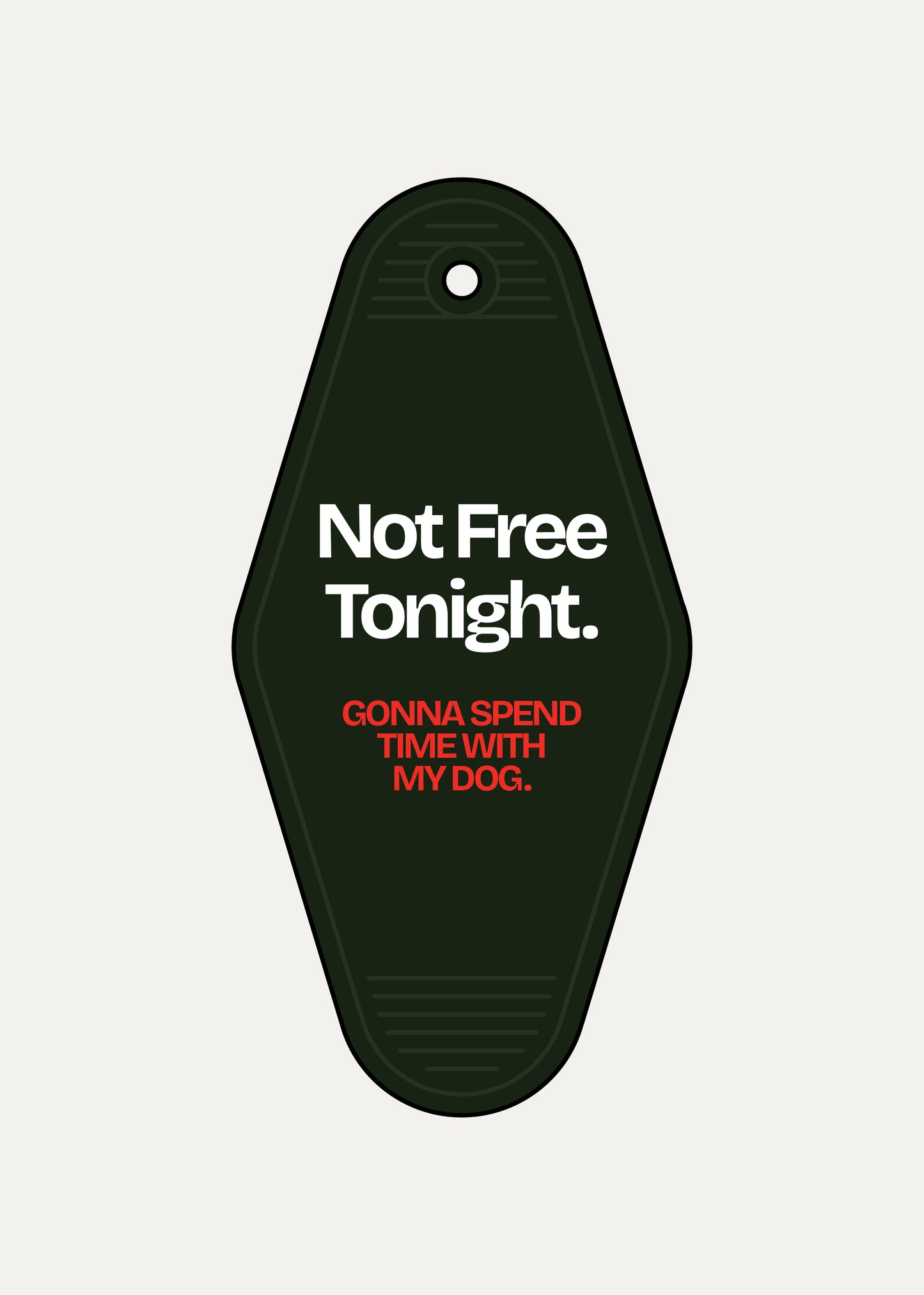 Tonight not free Keychain