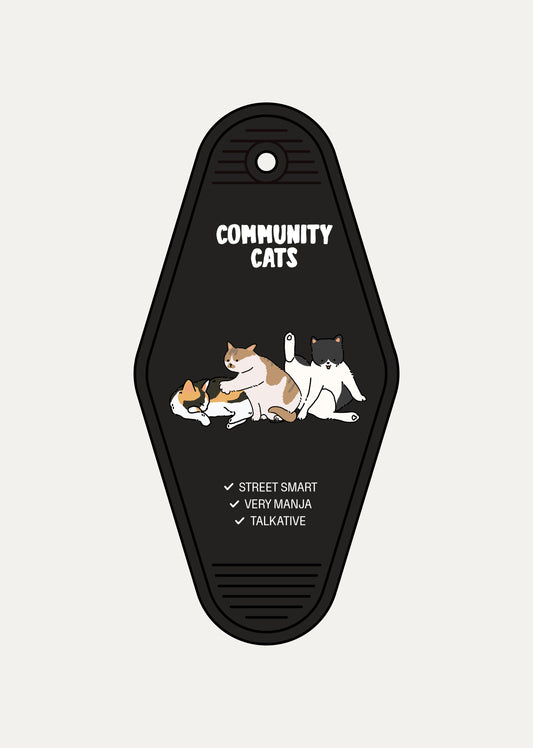 Community Cat Keychain
