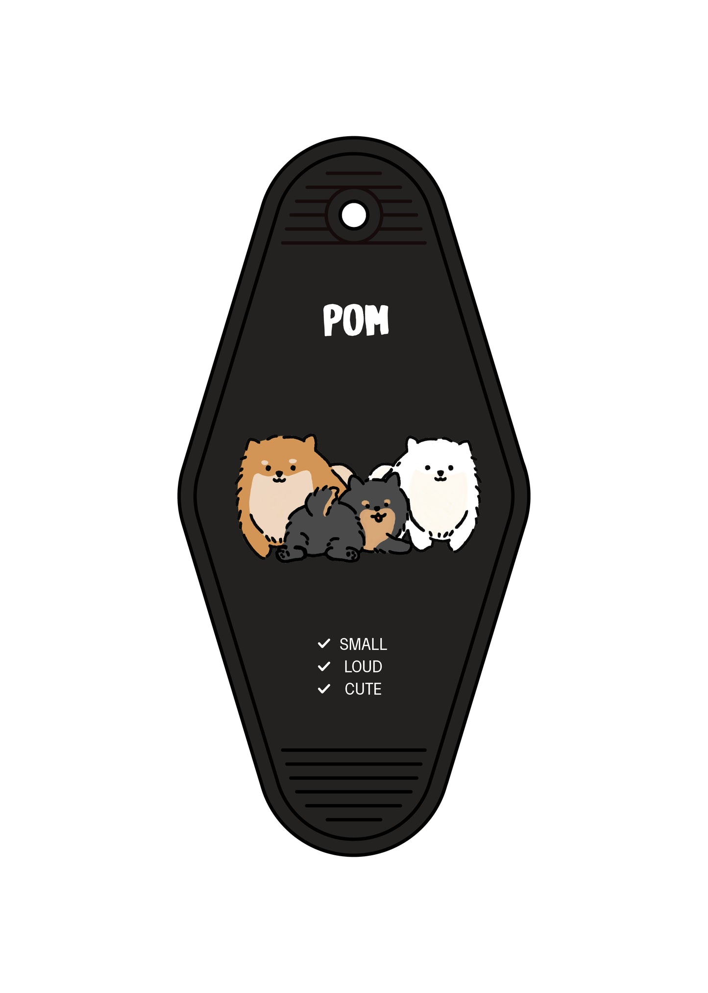 Pom Keychain