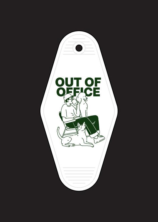 Out of Office Keychain