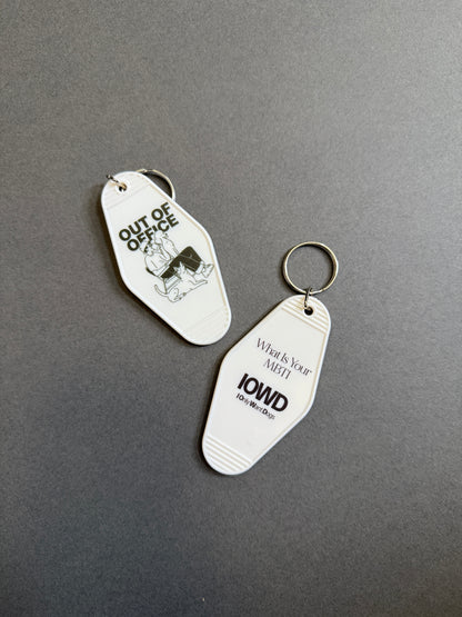MBTI - I Only Want Dogs Keychain