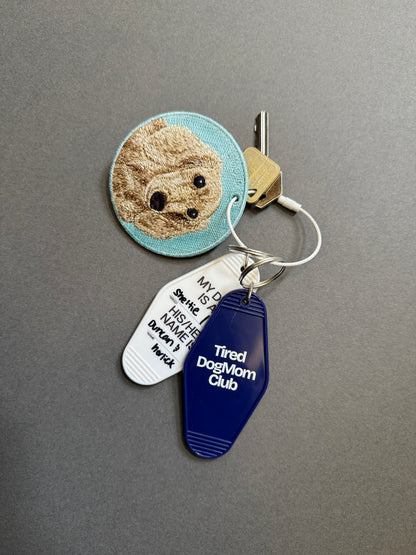 Your Dog's Nametag Keychain